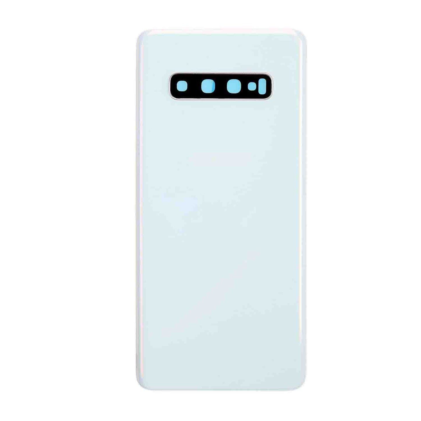REPLACEMENT FOR SAMSUNG GALAXY S10 PLUS BATTERY DOOR - PRISM WHITE