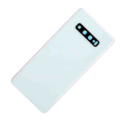 REPLACEMENT FOR SAMSUNG GALAXY S10 PLUS BATTERY DOOR - PRISM WHITE