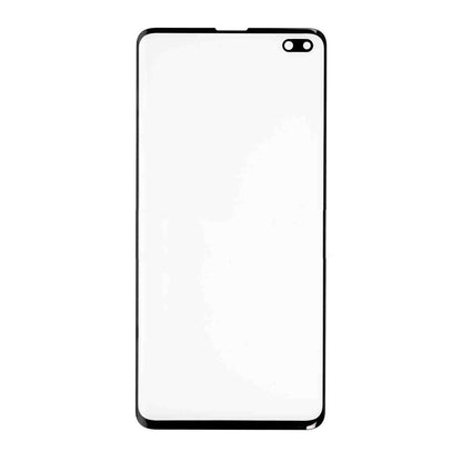 תחליף לעדשת זכוכית קדמית של SAMSUNG GALAXY S10 פלוס - שחורה