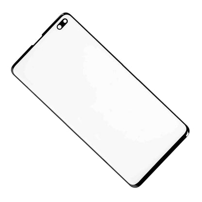 תחליף לעדשת זכוכית קדמית של SAMSUNG GALAXY S10 פלוס - שחורה