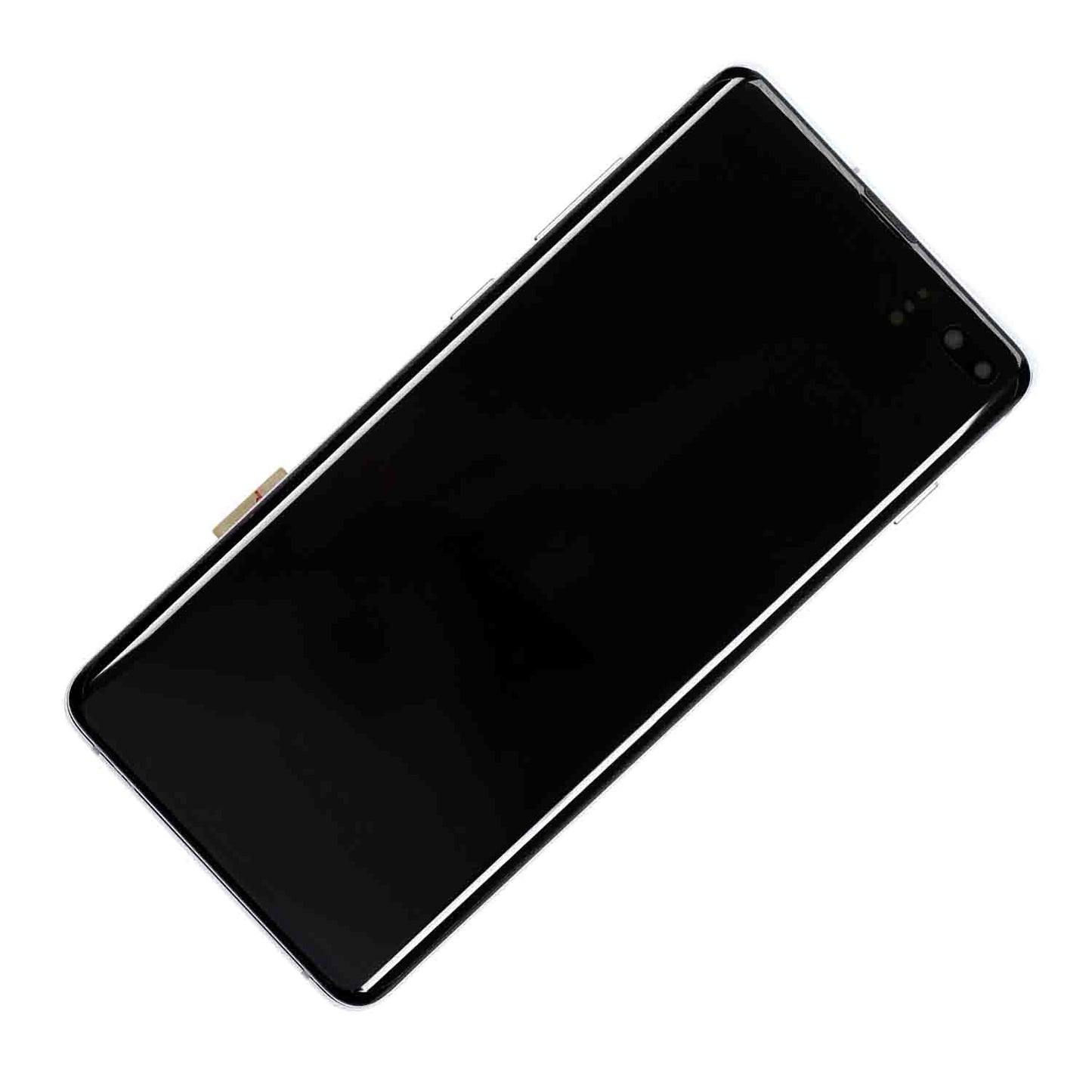 תחליף למכלול מסך הדיגיטיזר של SAMSUNG GALAXY S10 PLUS עם מסגרת - PRISM BLUE