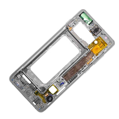 תחליף למסגרת דיור אחורית של SAMSUNG GALAXY S10S10 PLUS - כחול