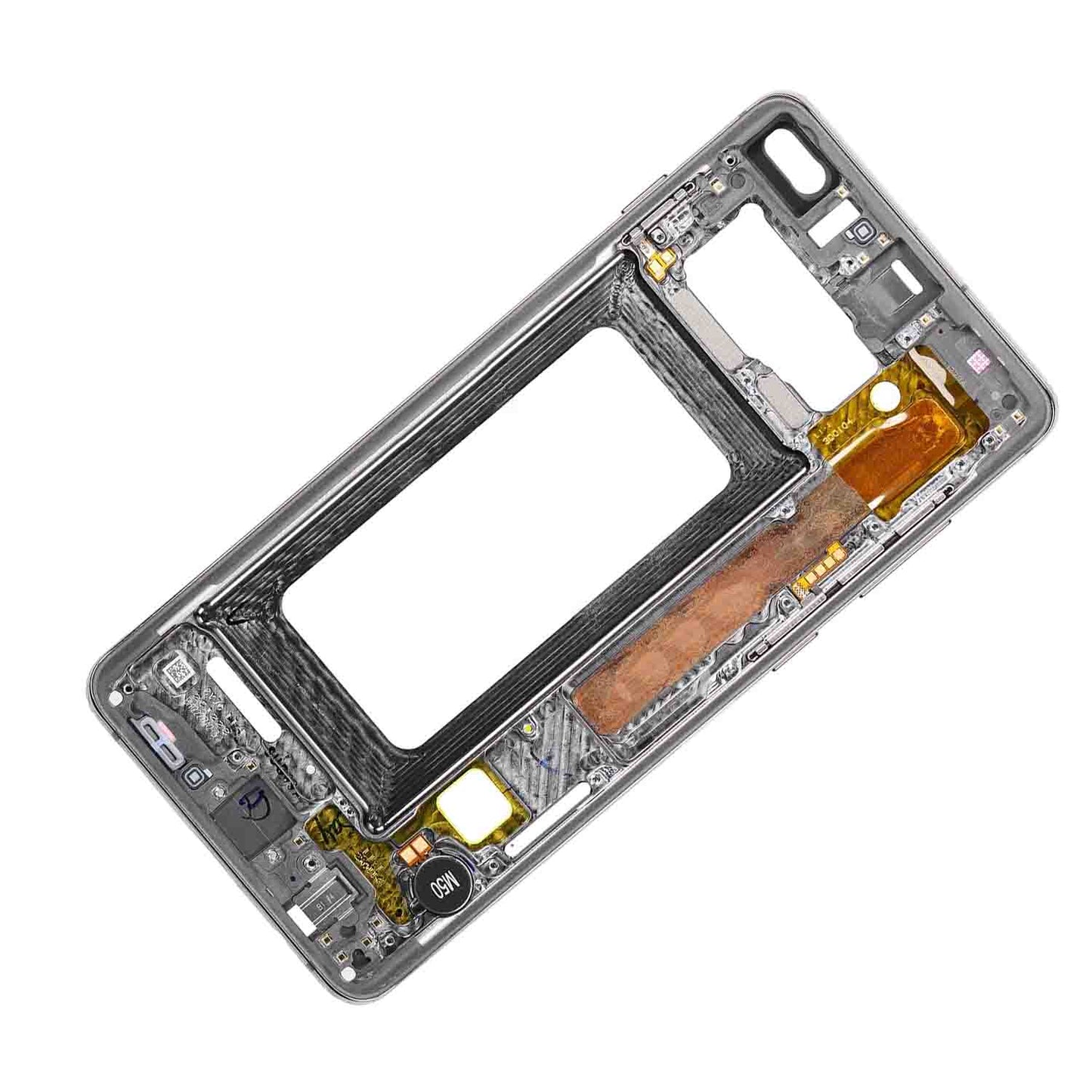 תחליף למסגרת דיור אחורית של SAMSUNG GALAXY S10/S10 PLUS - אפור