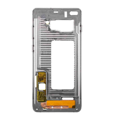 REPLACEMENT FOR SAMSUNG GALAXY S10/S10 PLUS REAR HOUSING FRAME - GRAY