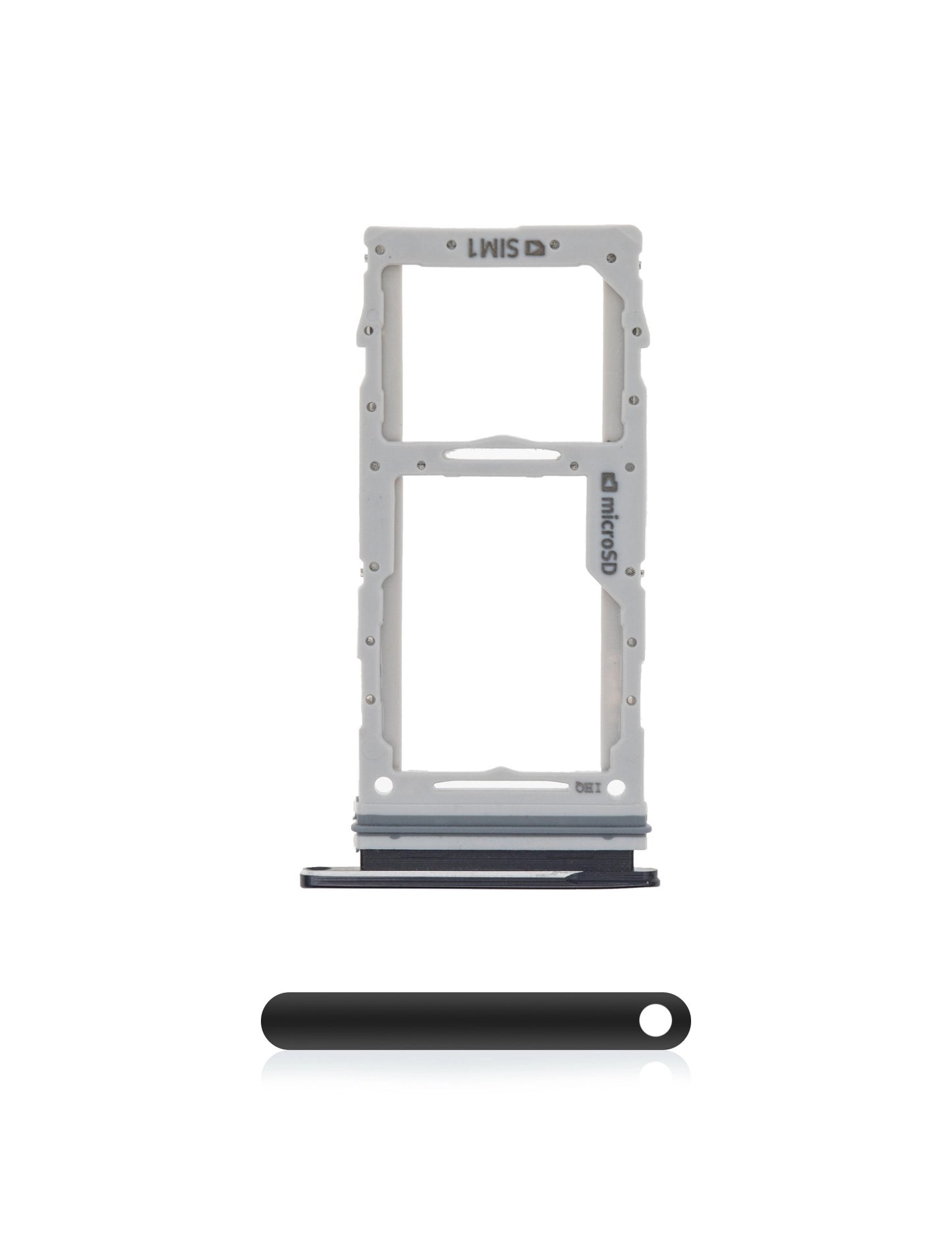 תחליף למגש לכרטיסי סים כפול של SAMSUNG GALAXY S20 - שחור