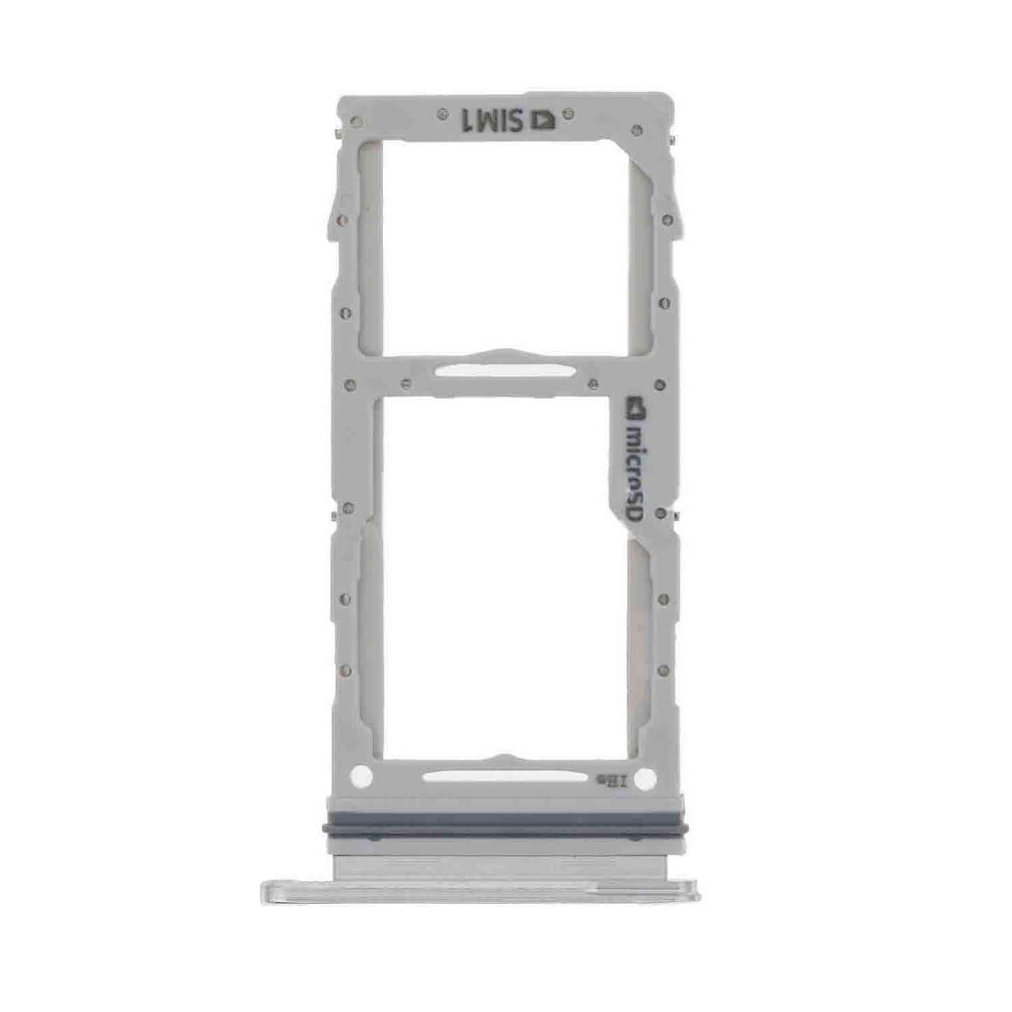 תחליף למגש כרטיס SIM כפול של SAMSUNG GALAXY S20 - לבן