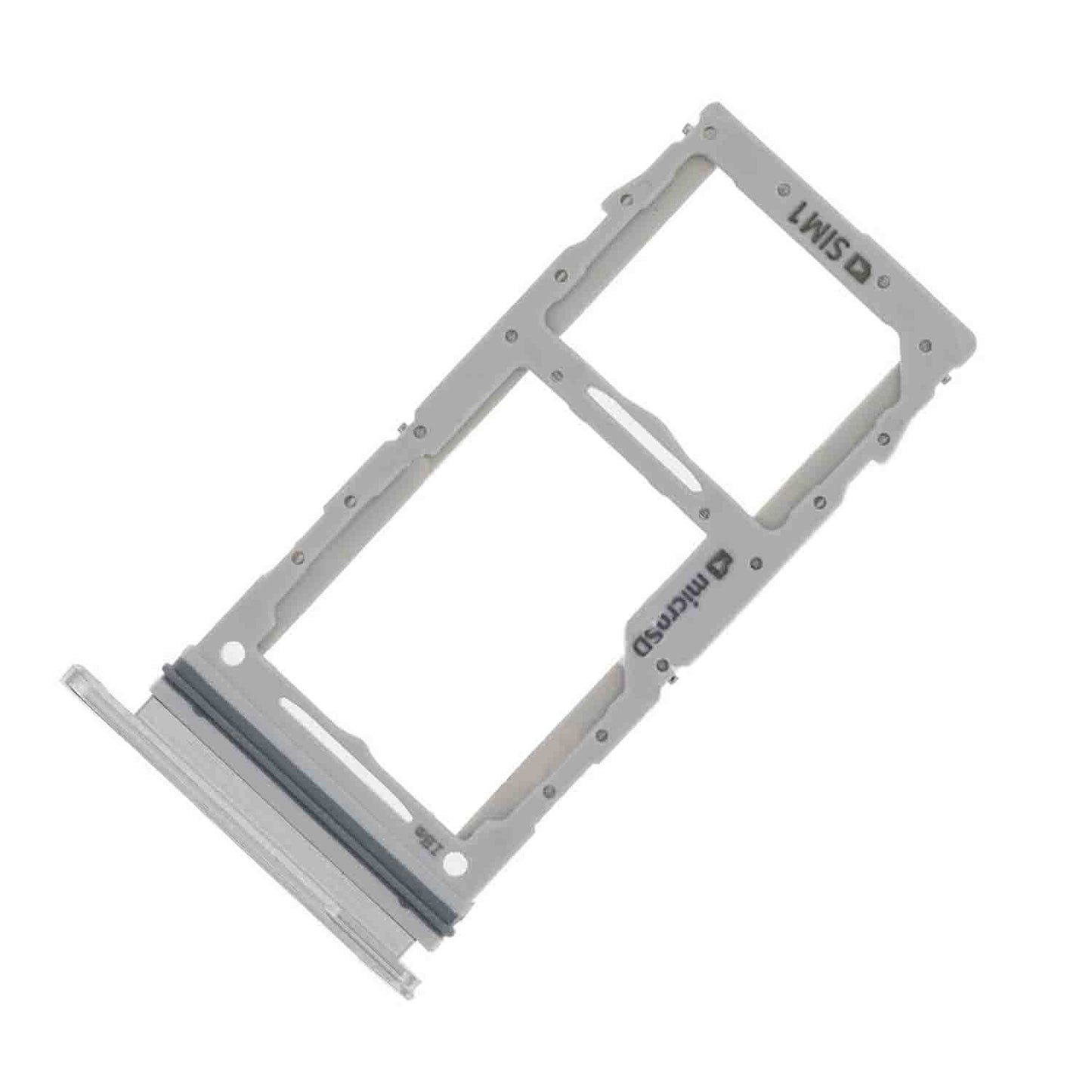 תחליף למגש כרטיס SIM כפול של SAMSUNG GALAXY S20 - לבן