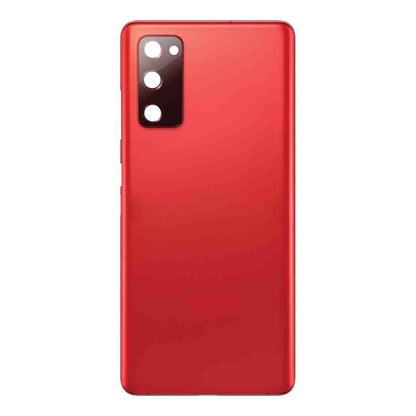תחליף לדלת הסוללה של SAMSUNG GALAXY S20 FE 5G - אדום ענן