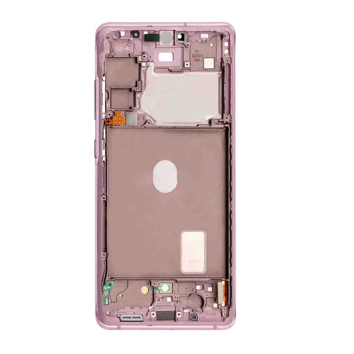 תחליף למכלול מסך OLED של SAMSUNG GALAXY S20 FE 5G עם מסגרת - ענן לבנדר