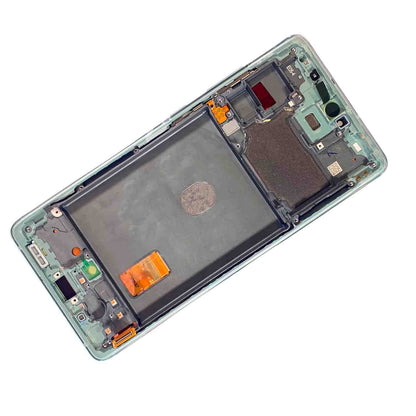 תחליף למכלול מסך OLED של SAMSUNG GALAXY S20 FE 5G עם מסגרת - CLOUD MINT