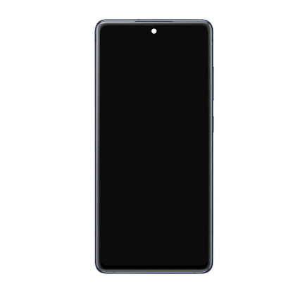 תחליף למכלול מסך OLED של SAMSUNG GALAXY S20 FE 5G עם מסגרת - ענן לבן