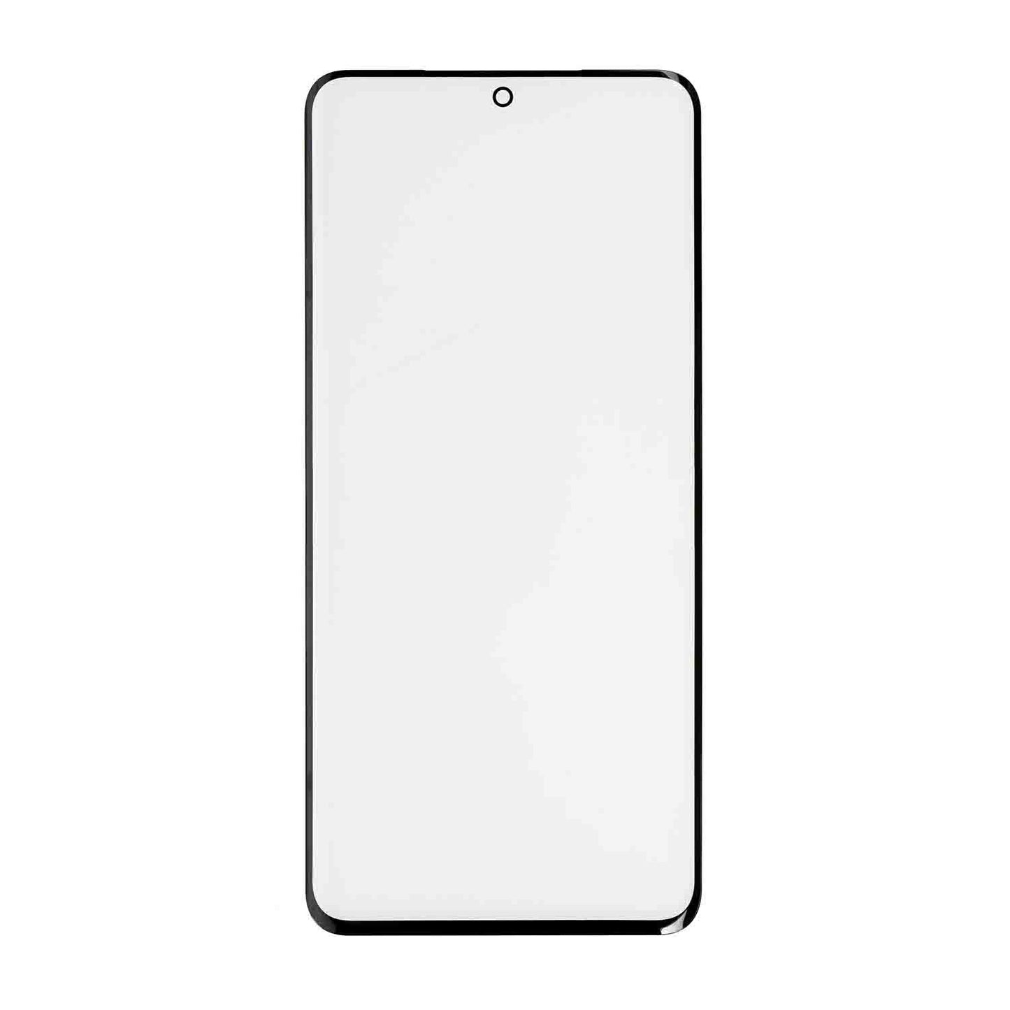 תחליף לעדשת הזכוכית הקדמית של SAMSUNG GALAXY S20 - שחורה
