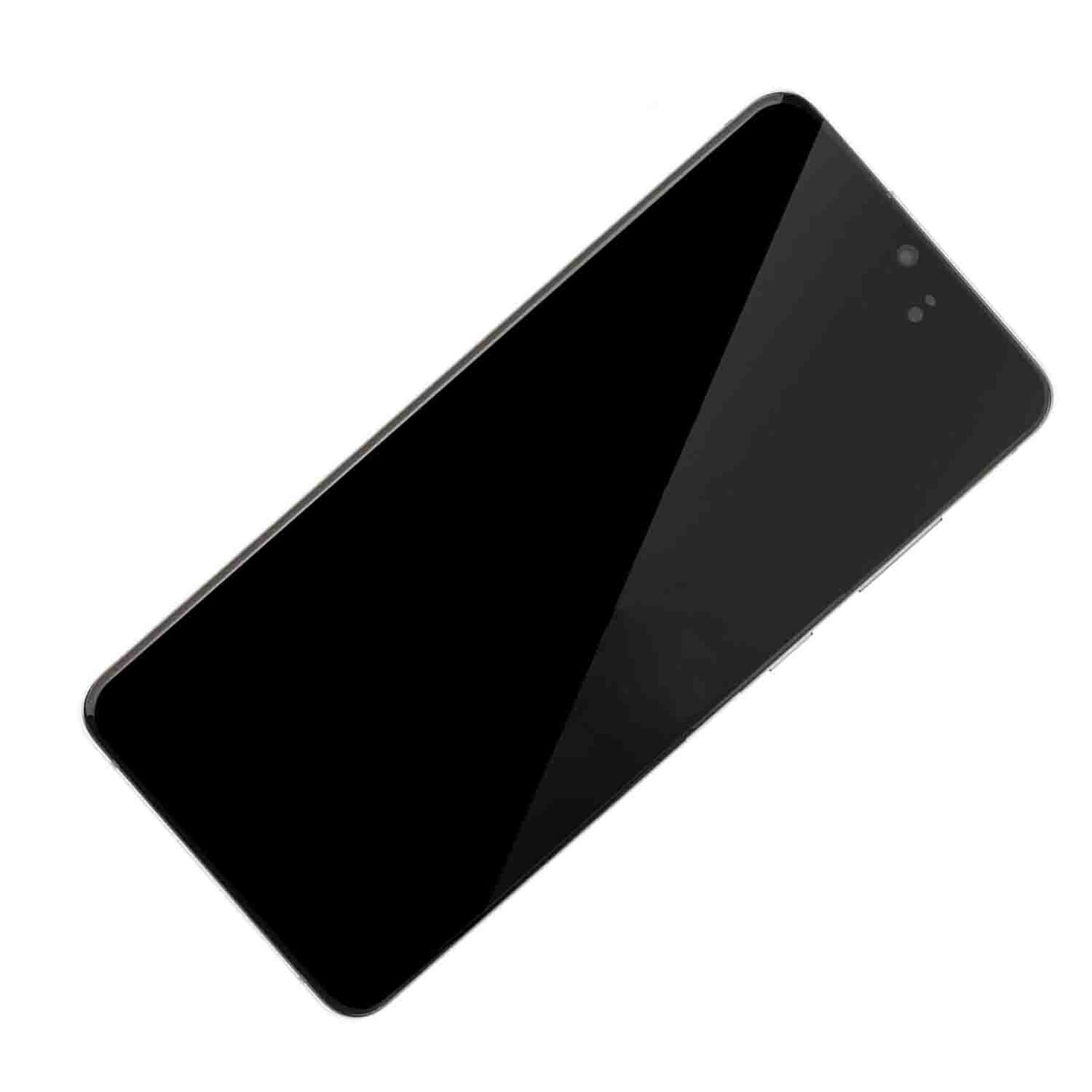 תחליף למכלול מסך LCD של SAMSUNG GALAXY S20 PLUS עם מסגרת - ענן לבן