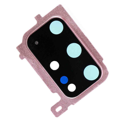 תחליף למחזיק מצלמה אחורית של SAMSUNG GALAXY S20 PLUS עם עדשה - ורוד ענן