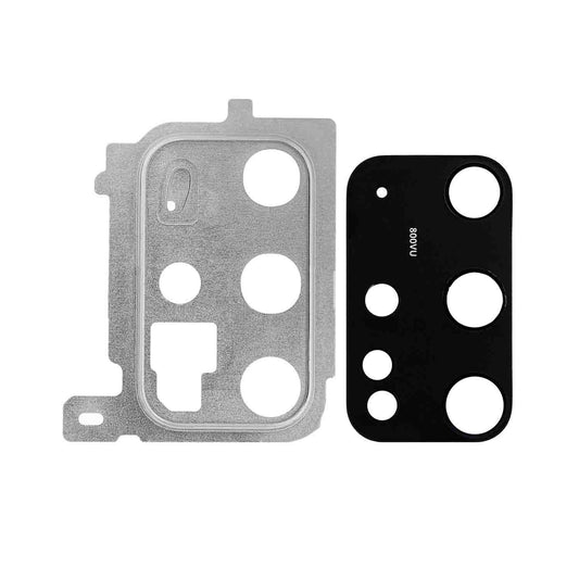 תחליף למחזיק מצלמה אחורית של SAMSUNG GALAXY S20 PLUS עם עדשה - ענן לבן