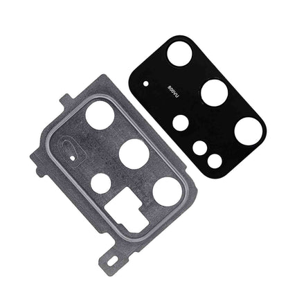 תחליף למחזיק מצלמה אחורית של SAMSUNG GALAXY S20 PLUS עם עדשה - אפור קוסמי