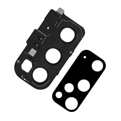 תחליף למחזיק מצלמה אחורית של SAMSUNG GALAXY S20 עם עדשה - שחור