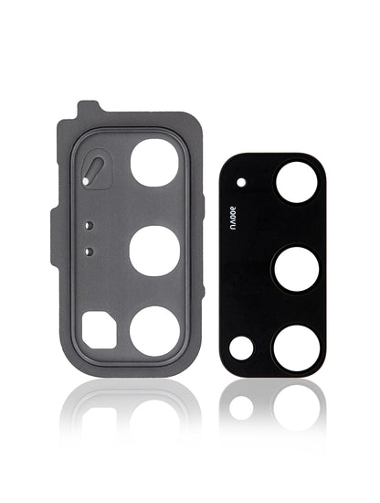 תחליף למחזיק מצלמה אחורית של SAMSUNG GALAXY S20 עם עדשה - אפור קוסמי