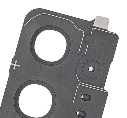 תחליף למחזיק מצלמה אחורית של SAMSUNG GALAXY S20 עם עדשה - אפור קוסמי