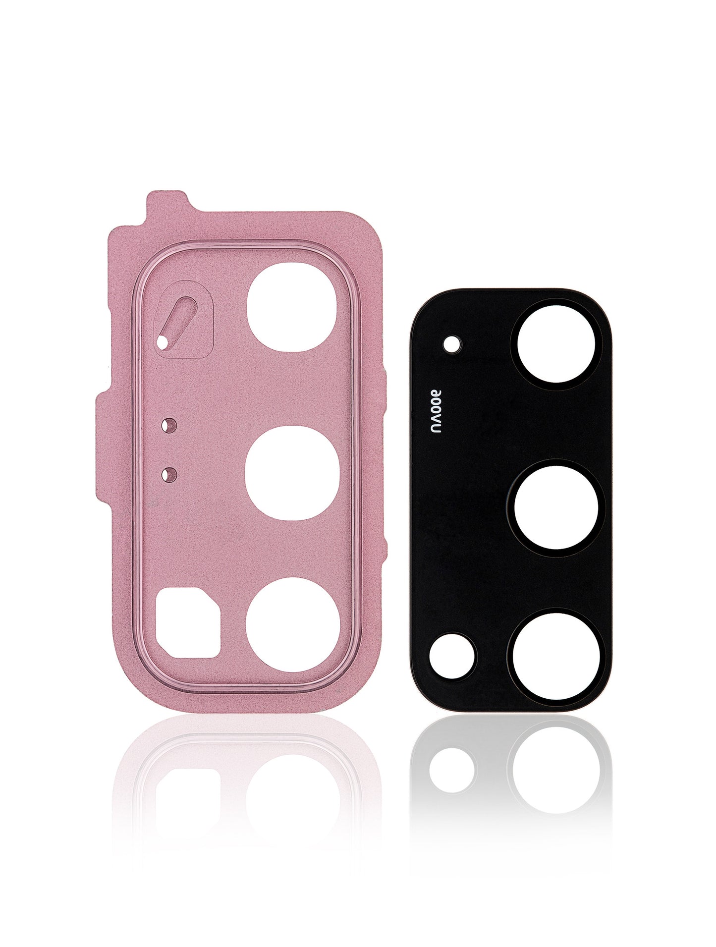 תחליף למחזיק מצלמה אחורית של SAMSUNG GALAXY S20 עם עדשה - ורוד