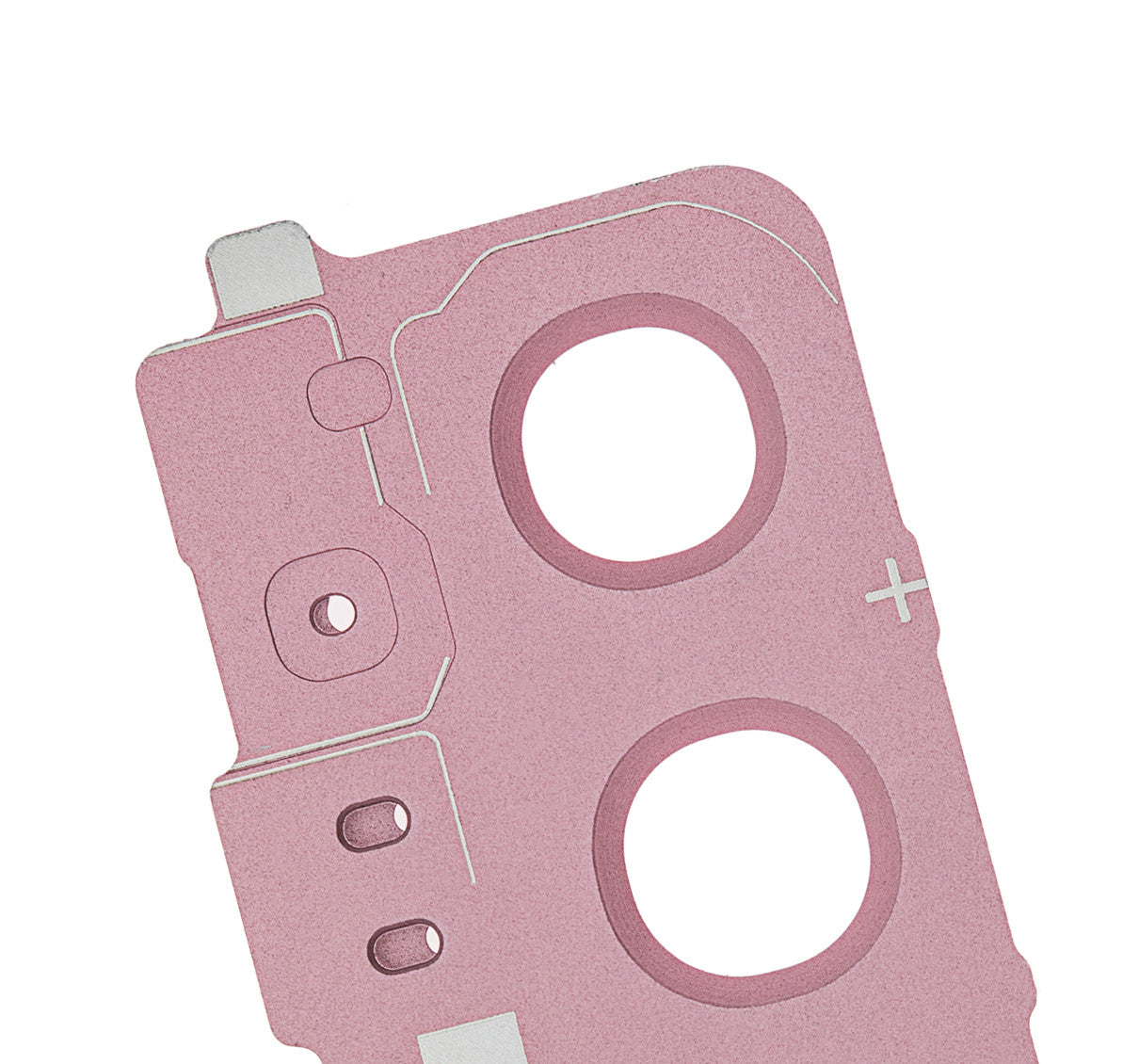 תחליף למחזיק מצלמה אחורית של SAMSUNG GALAXY S20 עם עדשה - ורוד