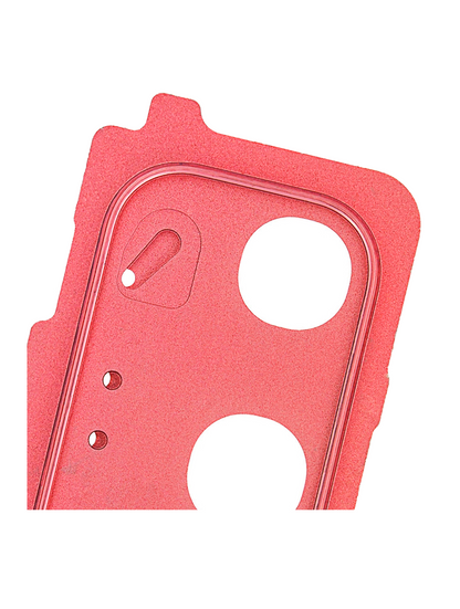 תחליף למחזיק מצלמה אחורית של SAMSUNG GALAXY S20 עם עדשה - אדום