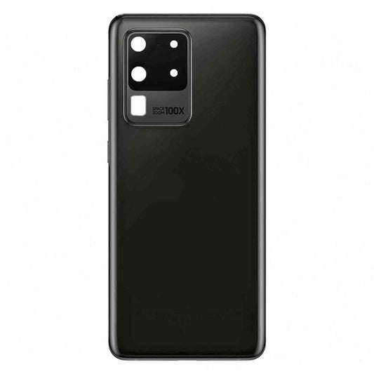 תחליף לדלת סוללה אולטרה של SAMSUNG GALAXY S20 - שחור קוסמי