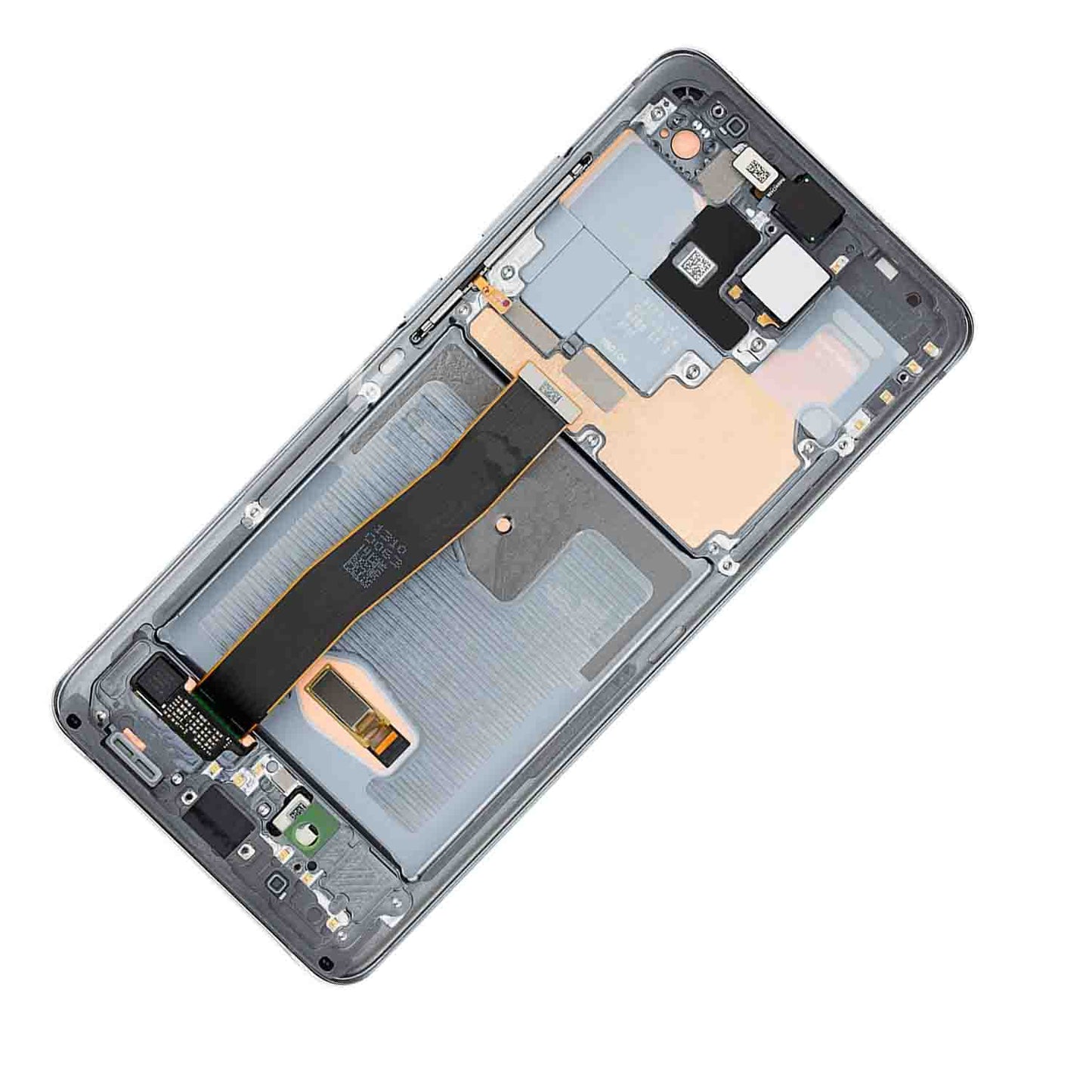 תחליף למכלול מסך SAMSUNG GALAXY S20 ULTRA OLED עם מסגרת - אפור