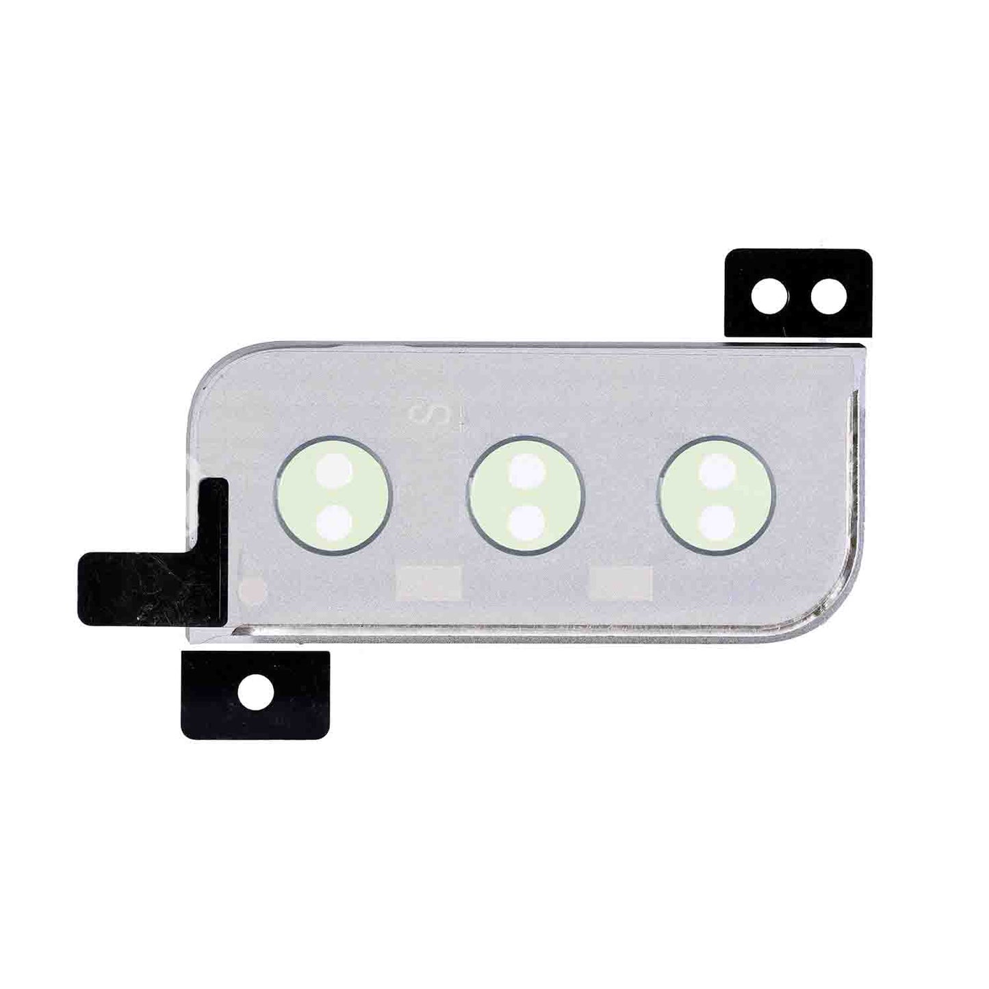 תחליף למחזיק מצלמה אחורית של SAMSUNG GALAXY S21 פלוס עם עדשה - כסף