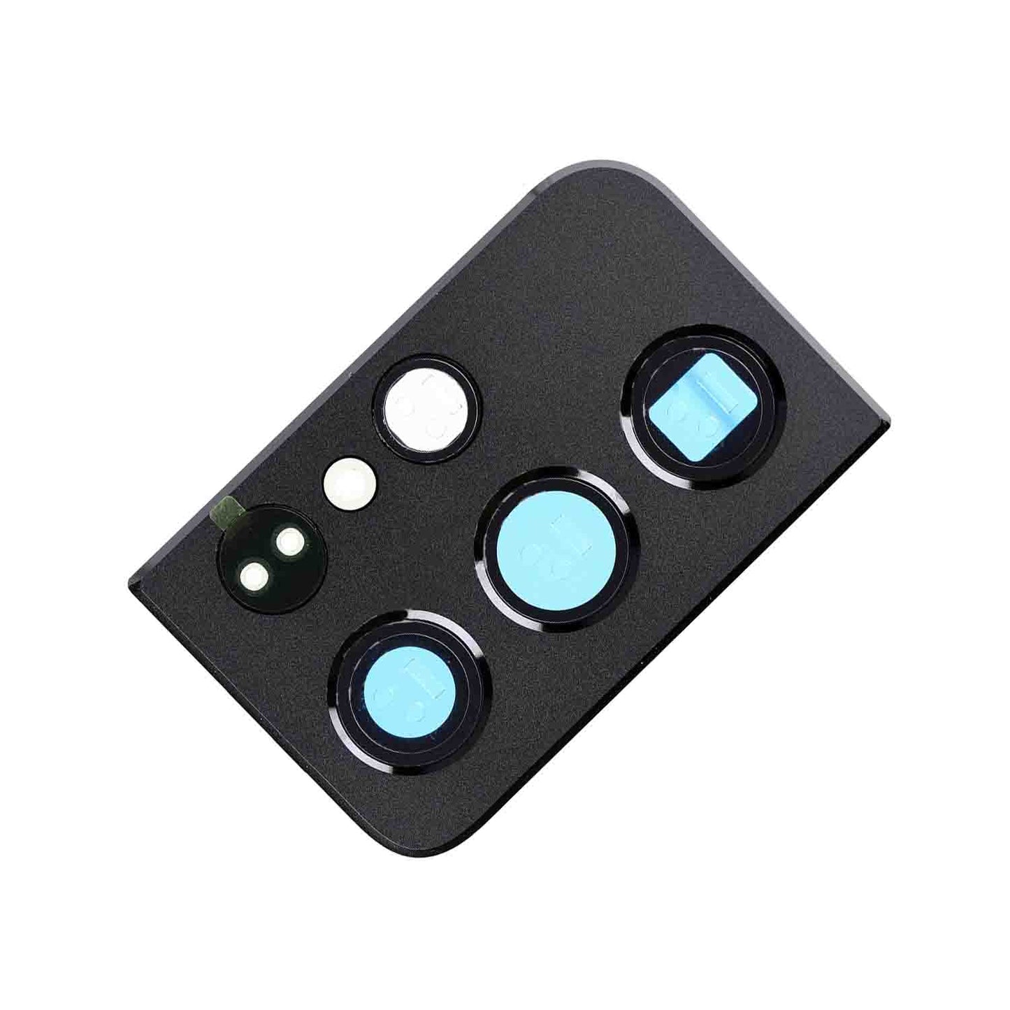 תחליף למחזיק מצלמה אחורית SAMSUNG GALAXY S21 ULTRA עם עדשה - שחור