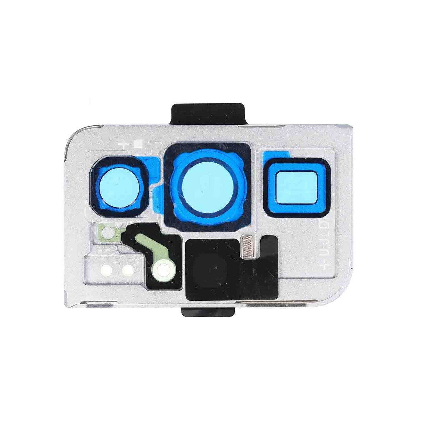 תחליף למחזיק מצלמה אחורית SAMSUNG GALAXY S21 ULTRA עם עדשה - כסף