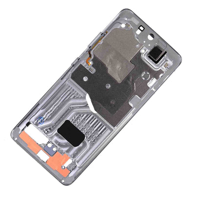 תחליף למסגרת בית אחורי אולטרה של SAMSUNG GALAXY S21 - שחור