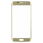 תחליף לעדשת הזכוכית הקדמית של SAMSUNG GALAXY S6 EDGE - זהב