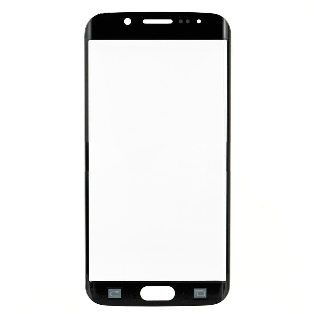 תחליף לעדשת הזכוכית הקדמית של SAMSUNG GALAXY S6 EDGE - זהב