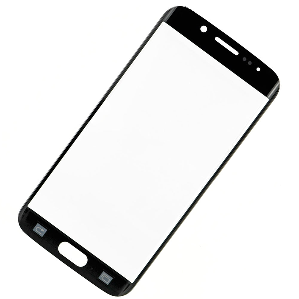 תחליף לעדשת הזכוכית הקדמית של SAMSUNG GALAXY S6 EDGE - זהב