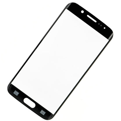 תחליף לעדשת הזכוכית הקדמית של SAMSUNG GALAXY S6 EDGE - זהב