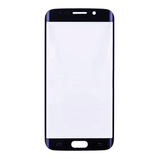 תחליף לעדשת הזכוכית הקדמית של SAMSUNG GALAXY S6 EDGE - כחול אבן