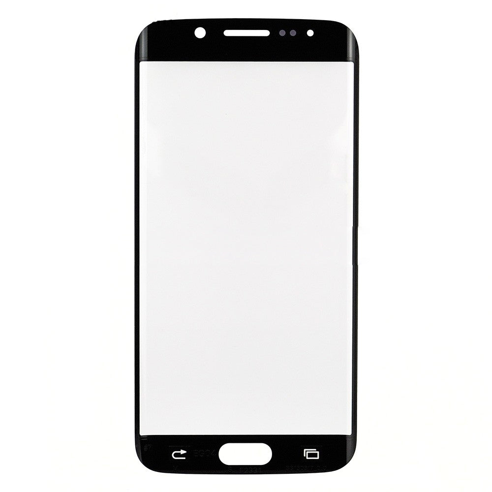 תחליף לעדשת הזכוכית הקדמית של SAMSUNG GALAXY S6 EDGE - לבנה