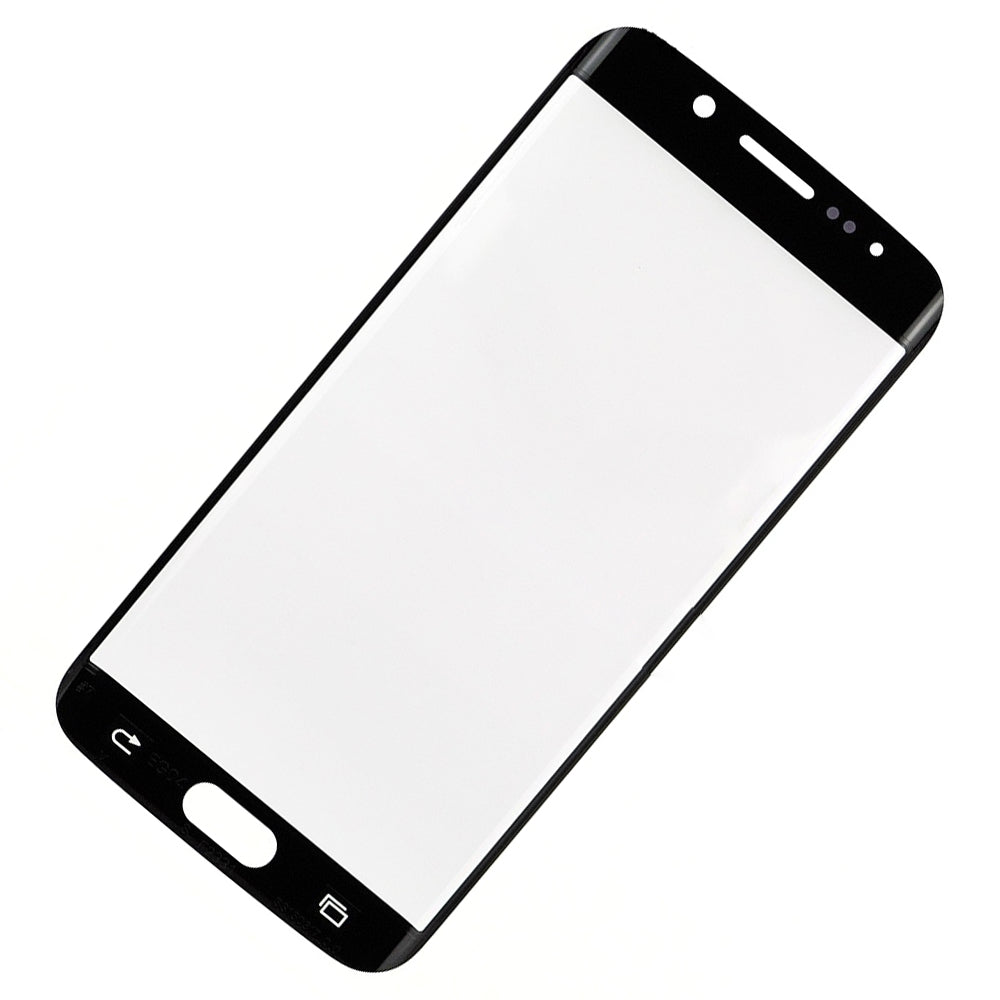 תחליף לעדשת הזכוכית הקדמית של SAMSUNG GALAXY S6 EDGE - לבנה