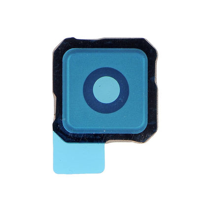 תחליף לעדשת מצלמה אחורית ו-BEZEL מסדרת SAMSUNG GALAXY S6 EDGE PLUS - לבן