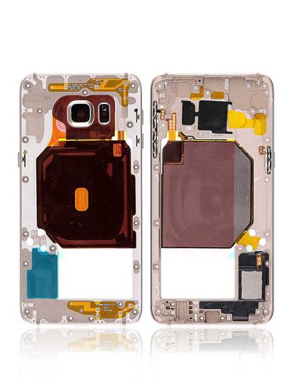 החלפה למכלול בית אחורי של SAMSUNG GALAXY S6 EDGE PLUS SM-G928F - זהב