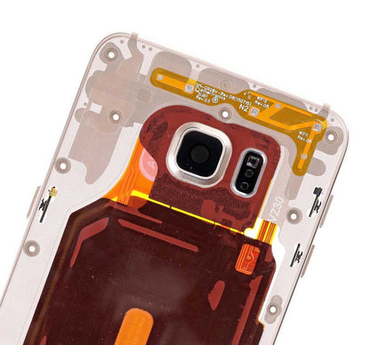 החלפה למכלול בית אחורי של SAMSUNG GALAXY S6 EDGE PLUS SM-G928F - זהב