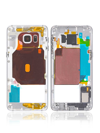 החלפה למכלול בית אחורי של SAMSUNG GALAXY S6 EDGE PLUS SM-G928F - כסף