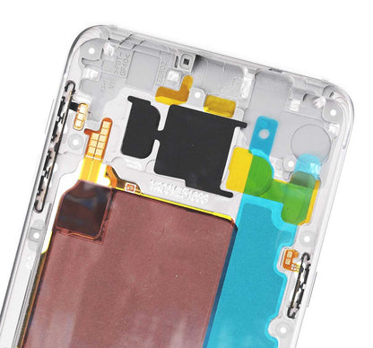 החלפה למכלול בית אחורי של SAMSUNG GALAXY S6 EDGE PLUS SM-G928F - כסף