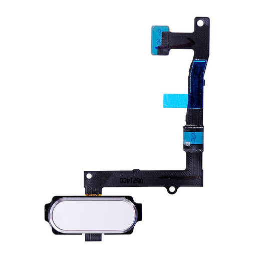 REPLACEMENT FOR SAMSUNG GALAXY S6 EDGE PLUS SM-G928 HOME BUTTON FLEX CABLE - WHITE