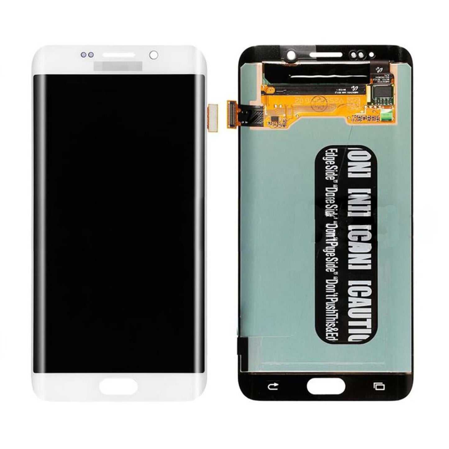 תחליף למסך LCD מסדרת SAMSUNG GALAXY S6 EDGE PLUS SM-G928 עם מכלול דיגיטיזר - לבן