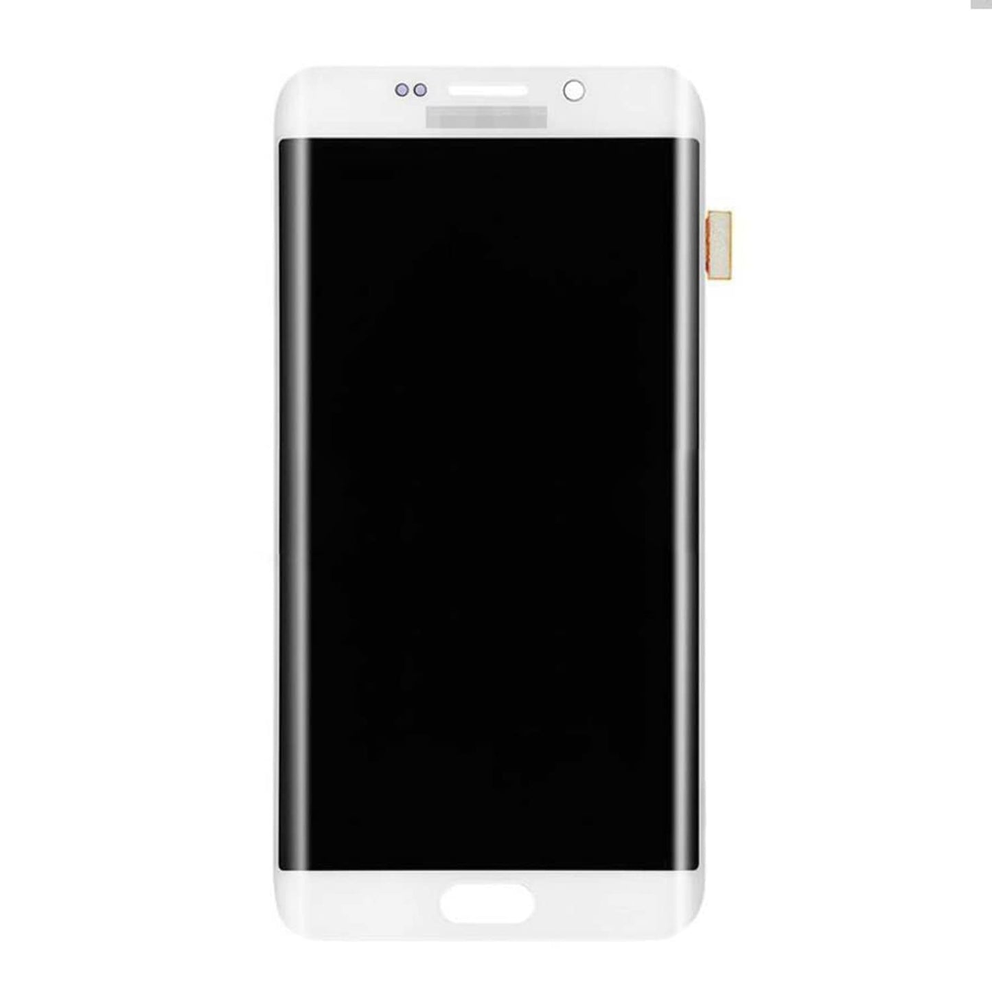 תחליף למסך LCD מסדרת SAMSUNG GALAXY S6 EDGE PLUS SM-G928 עם מכלול דיגיטיזר - לבן