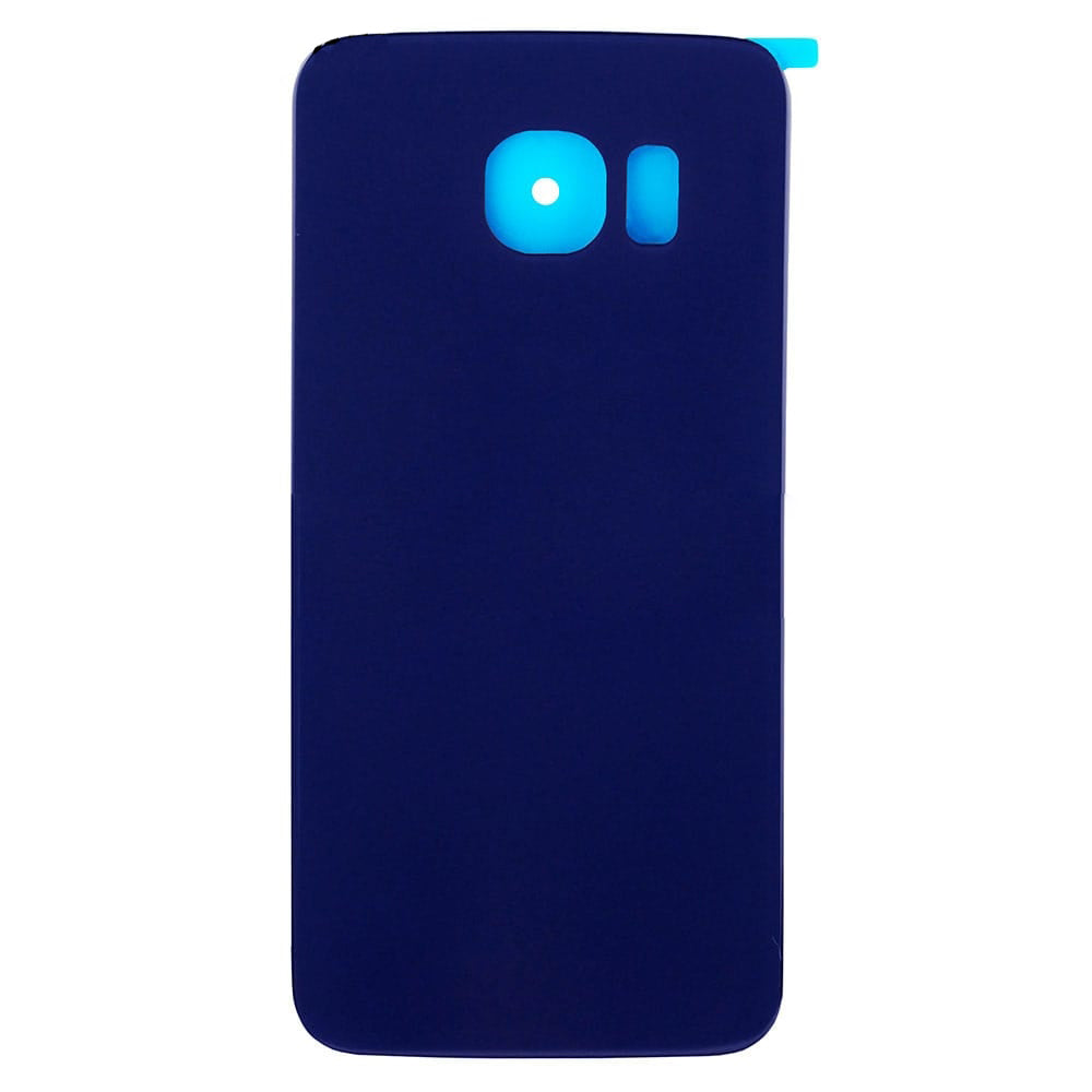 החלפה עבור SAMSUNG GALAXY S6 EDGE SM-G925 דלת סוללה עם דבק אבן כחול