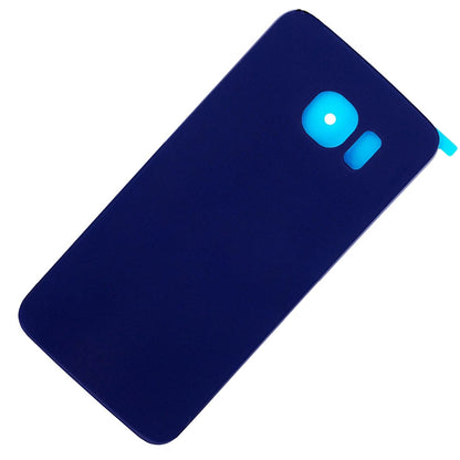 החלפה עבור SAMSUNG GALAXY S6 EDGE SM-G925 דלת סוללה עם דבק אבן כחול