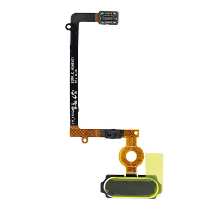 REPLACEMENT FOR SAMSUNG GALAXY S6 EDGE SM-G925 HOME BUTTON FLEX CABLE - BLACK